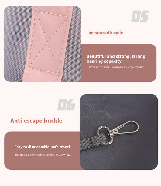 Mochila Transportadora Respirable para Mascotas - Cómoda y Portátil - Image 22