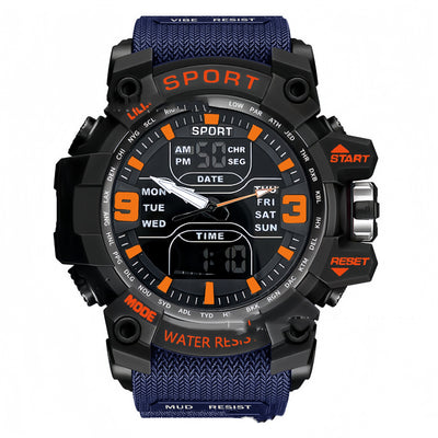 Reloj Deportivo Electrónico para Niños con Pantalla Luminosa Negro - Image 4