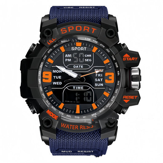 Reloj Deportivo Electrónico para Niños con Pantalla Luminosa Negro - Image 4