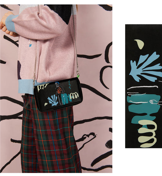 Billetera Crossbody de Cuero PU para Mujer - Serie LINES - Image 14