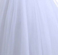 Vestido de Novia Retro Cuello Redondo con Detalle de Cola Sexy - Image 12
