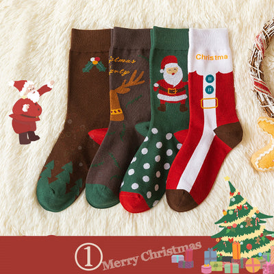 Calcetines Navideños Escolares con Ilustraciones Tiernas - Image 12