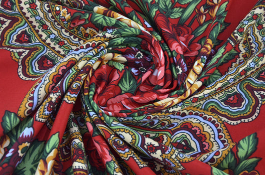 Pañuelo Étnico Largo con Borlas Estampado para Viajes - Image 38