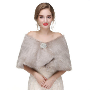 Estola de Piel de Zorro para Novia - Chal Elegante Invierno - Image 28