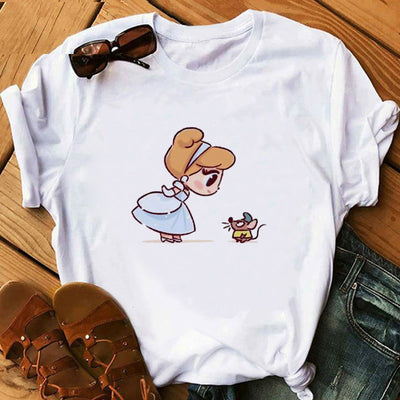 Camiseta Estampada Princesa para Mujer - Image 17