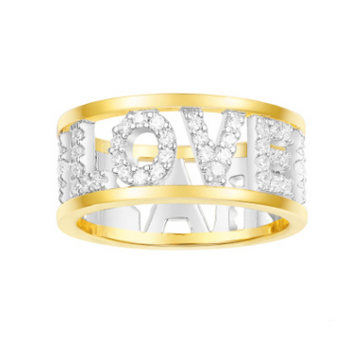 Anillo de Pareja en Plata de Ley con Cristal y Diamante - Image 9