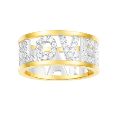 Anillo de Pareja en Plata de Ley con Cristal y Diamante - Image 9