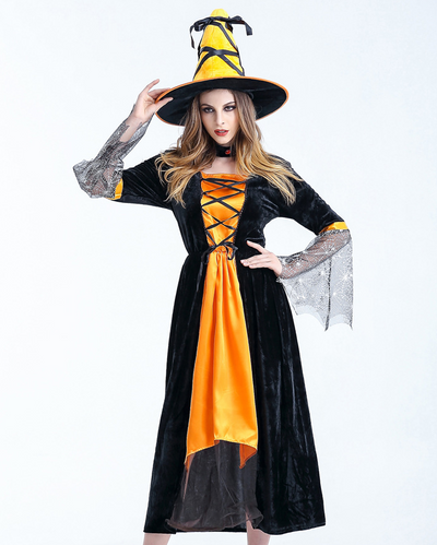 Disfraz de Bruja Hechicera para Halloween - Traje Mágico de Cosplay - Image 2