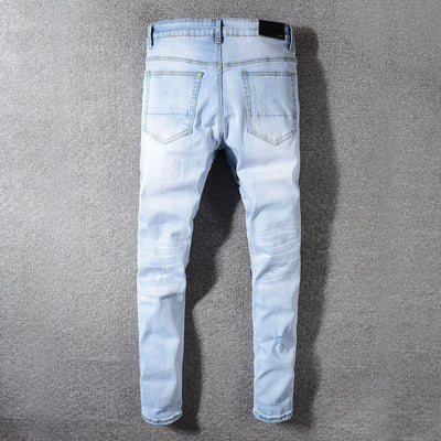 Jeans Rotos con Parches - Estilo Urban Moderno - Image 4