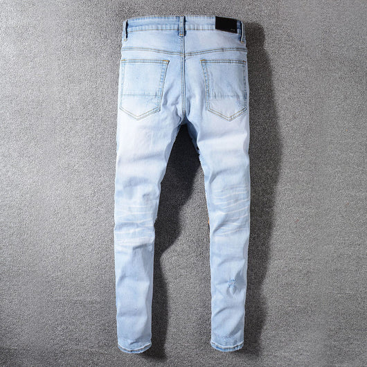 Jeans Rotos con Parches - Estilo Urban Moderno - Image 4