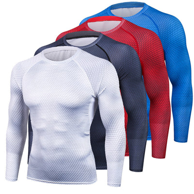 Ropa de Entrenamiento Transpirable de Secado Rápido con Manga Larga - Image 3