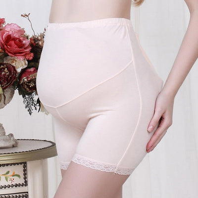 Shorts de Maternidad con Levantador Abdominal y Encaje - Pantaletas de Seguridad Ajustables - Image 3