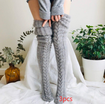 Medias Largas Tejidas hasta la Rodilla - Comodidad y Estilo - Image 10