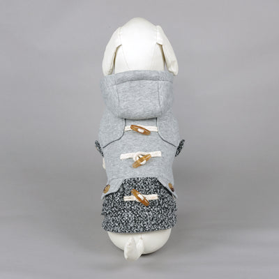 Ropa para Perros con Botones de Cuerno - Diseño Teddy