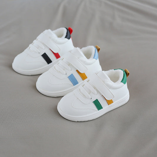 Zapatos Blancos para Bebé con Velcro - Comodidad y Estilo