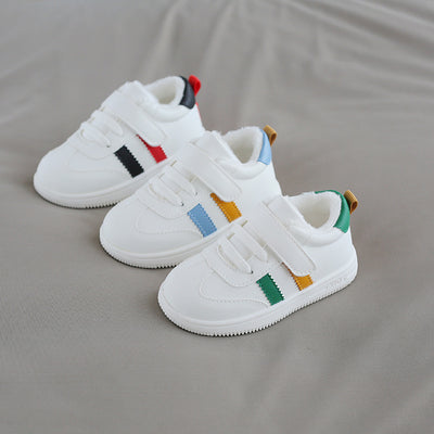 Zapatos Blancos para Bebé con Velcro - Comodidad y Estilo