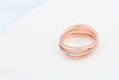 Anillos de Cristal Austriaco Premium - Joyería Elegante de Diseño Coreano - Image 3