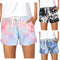 Shorts de Playa Tie Dye Degradado Slim Fit - Casual Verano