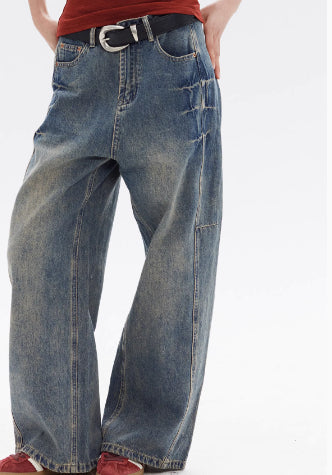 Jeans Sueltos Estilo Calle Americana - Image 11