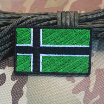 Parche Vikingo con Velcro y Bordado de Bandera - Image 8