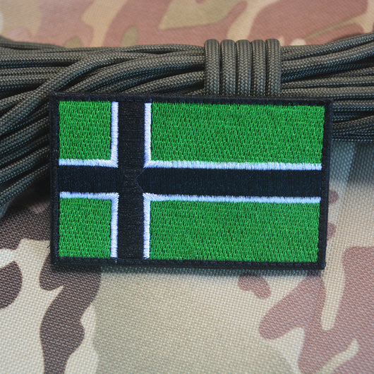 Parche Vikingo con Velcro y Bordado de Bandera - Image 8