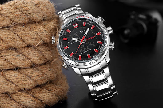 Reloj de Cuarzo para Hombre con Esfera Luminosa - Image 13