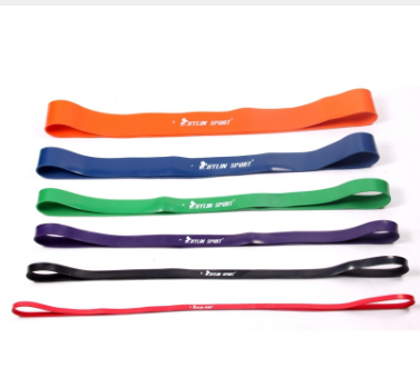 Bandas de Resistencia Látex Natural - Set 6 Niveles para Entrenamiento de Fuerza