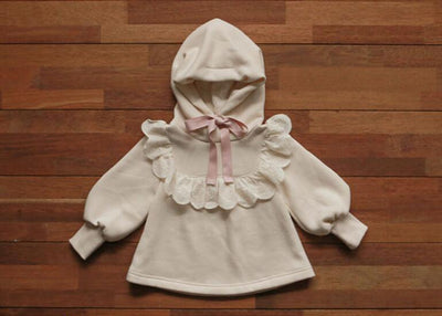 Sudadera con Capucha de Terciopelo y Encaje para Niñas Talla Plus - Image 40