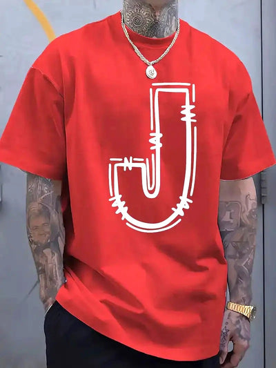 Camiseta Estampada de Cuello Redondo para Hombre - Image 10