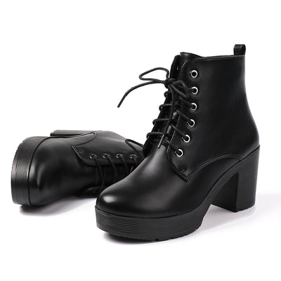 Botas Martin Impermeables para Mujer con Plataforma y Forro de Terciopelo - Image 5