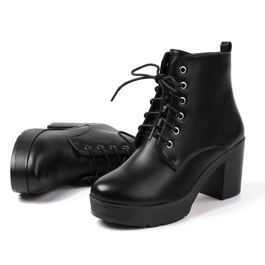 Botas Martin Impermeables para Mujer con Plataforma y Forro de Terciopelo - Image 5