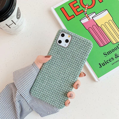 Funda para Celular de Tela Sólida Otoño e Invierno - Image 14