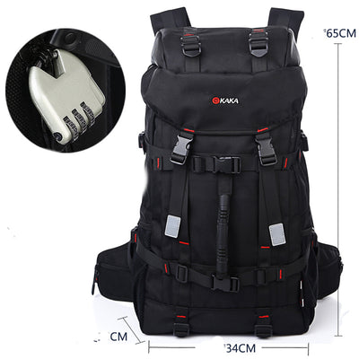 Mochila de Montaña Impermeable con Candado de Seguridad - Image 5