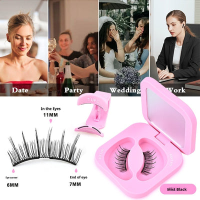 Pestañas Magnéticas Suaves Extra Voluminosas Reutilizables - Image 12