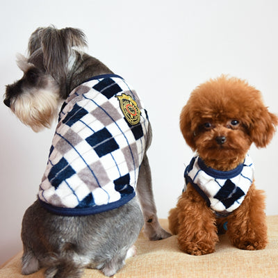 Chaleco para Perro Estampado Tartán Diamante - Image 2