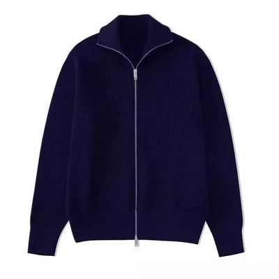 Cardigan para Hombre con Cuello Tipo Solapa y Cierre de Cremallera - Image 11