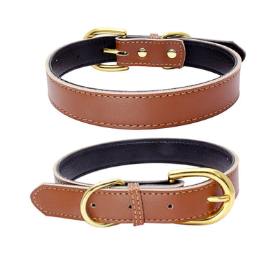 Collar para Mascotas de Cuero Genuino - Image 3