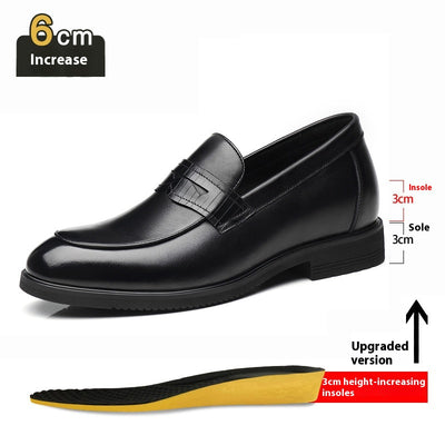 Zapatos de Cuero Premium con Alzada Invisible para Hombre - Elegancia y Confianza - Image 6