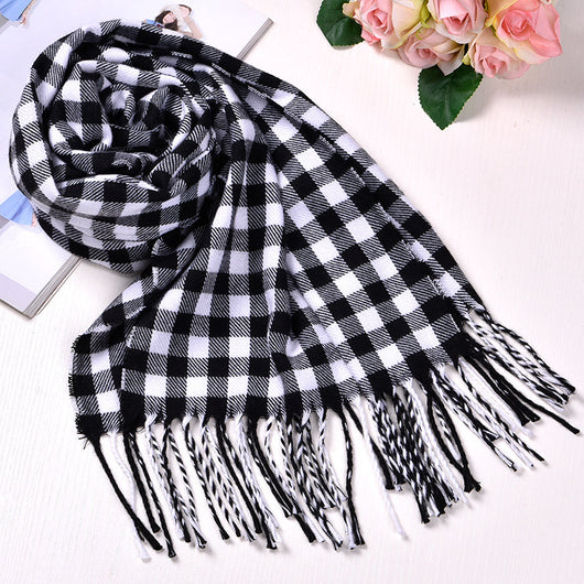 Bufanda Escocesa de Invierno Estilo Británico - Image 23