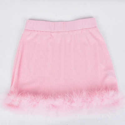 Conjunto Crop Top y Falda Corta Calados para Mujer - Image 16