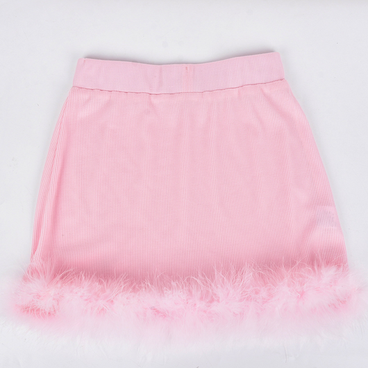 Conjunto Crop Top y Falda Corta Calados para Mujer - Image 16
