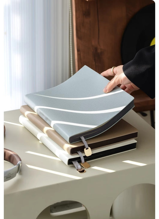 Cuaderno de Cuero Suave con Patrón Litchi - Image 31