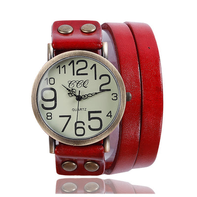 Reloj Retro Tres Círculos Unisex Casual - Image 10