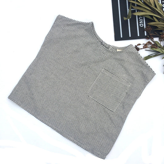 Playera a Rayas para Niños y Niñas - Comodidad de Verano - Image 9