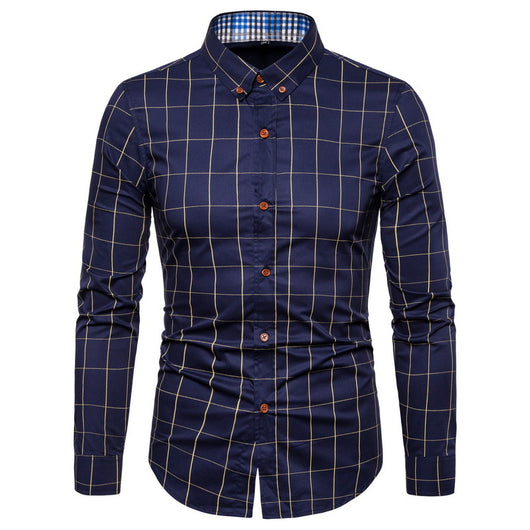 Camisa Estampado Floral Slim Fit Manga Larga para Hombre - Image 12