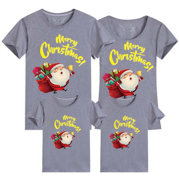 Playera de Manga Corta a Juego para Padres e Hijos