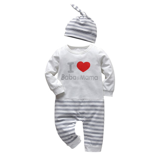 Pijama Enterizo para Bebé - I Love Mom and Dad - Image 7