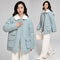 Chaqueta Acolchada Suelta Estilo Coreano en Algodón