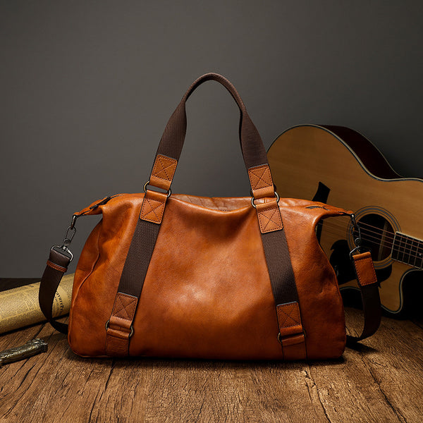 Bolso de Cuero Genuino para Hombre - Bandolera Premium Estilo Ejecutivo