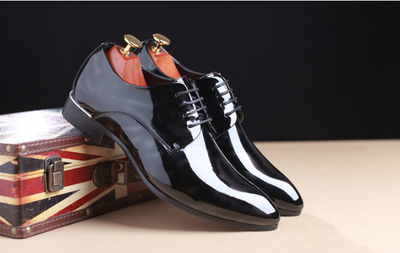 Zapatos de Cuero para Hombre con Acabado Charol Brillante - Image 11